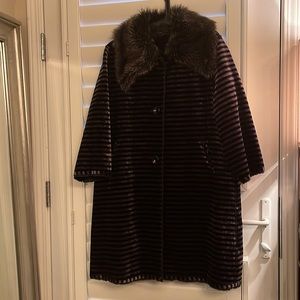 Armani Jeans Velvet Coat (reversible)